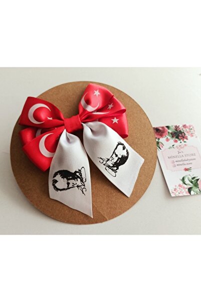 yağmur alp 23 aprilie - Cataramă cu clemă pentru copii cu imprimeu Ataturk și...