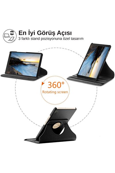 GoGoPlus Galaxy Tab A7 Sm T500 T505 T507 Compatible Rotatable Tablet Case + Screen Protector + Pen 10.4