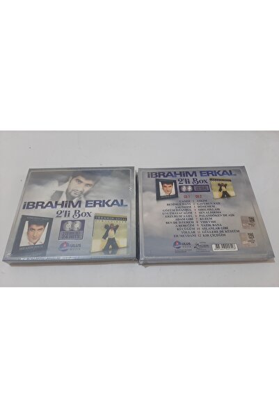 Boz Müzik İBRAHİM ERKAL 2 Lİ BOX CD JELATİNLİ