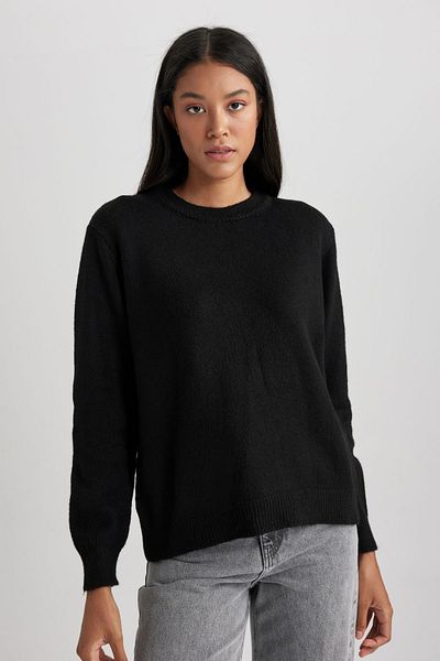 DeFacto Svetr Regular Fit Crew Neck A9500ax23wn