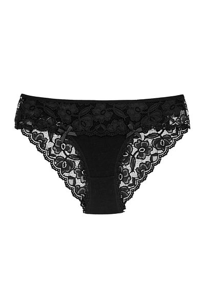 NARIYA Women's Panties Cotton Lace Detailed Fancy Women's Slip Daily Panties Comfortable Underpants Underwear