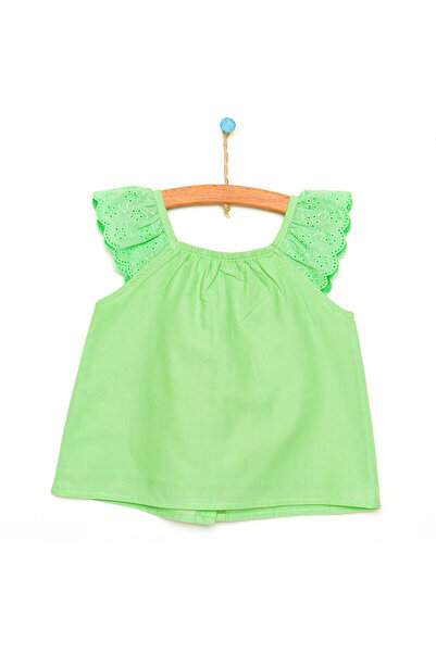 ebebek Hello Baby Basic Kız Bebek Fırfır Askılı Bluz Kız Bebek