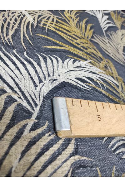 Evcimenhome Ύφασμα με υφαντό κομμάτι 120cmX120cm Φοίνικας
