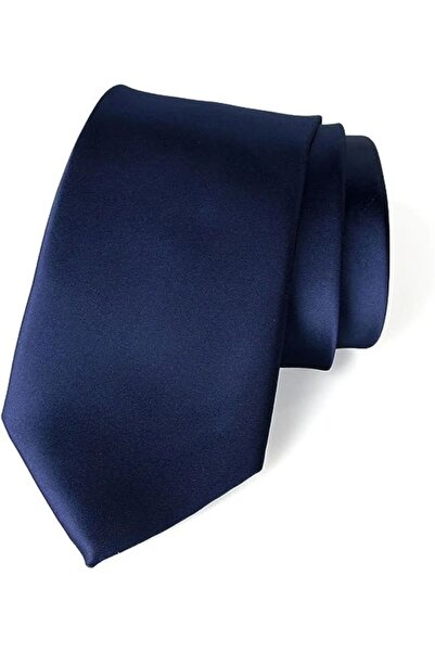 Uniquerrs Men's Satin Tie And Handkerchief Set Men's Tie