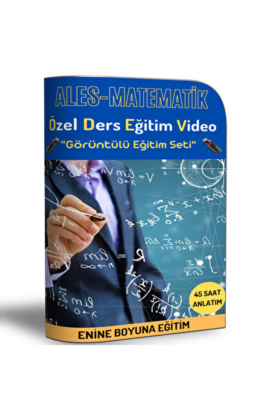 Enine Boyuna Eğitim Enine Boyuna Ales Matematik Özel Ders Eğitim Video Seti - Enine Boyuna Eğitim