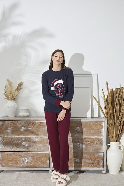 Sevim 15449 SET PIJAMASE BRODATE