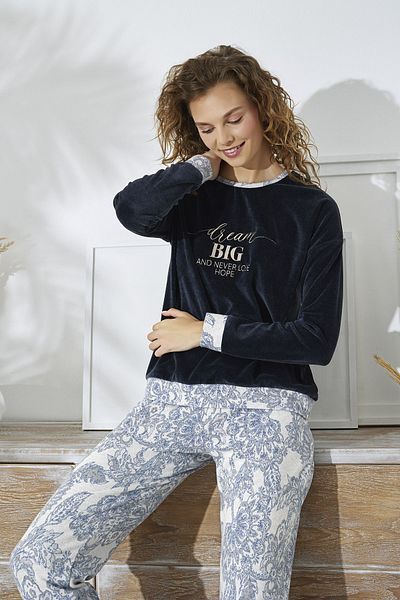Sevim 15248 SET PIJAMASE BRODATE