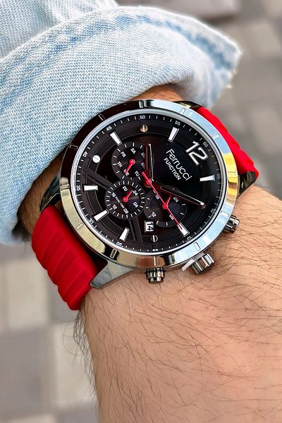 Ferrucci Function FCF13568FS.02 Silicone Men's Wristwatch