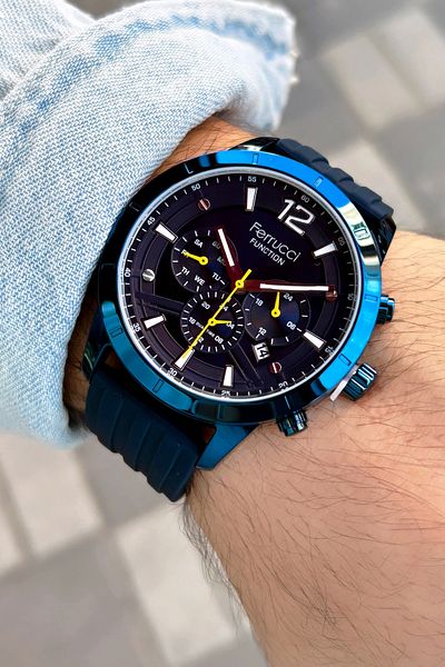 Ferrucci Function FCF13568FS.05 Silicone Men's Wristwatch