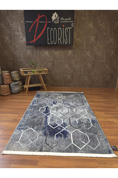 DECORİST NAKIŞLI YIKANABİLİR KAYMAZ ÖZELLİKLİ DOKUMA TABAN DEKORATİF SALON HA...