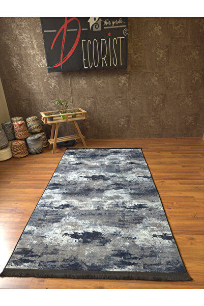 DECORİST BAMBU KUMAŞ ÜZERİNE DİJİTAL BASKI KAYMAK ÖZELLİKLİ DOKUMA TABAN SALO...