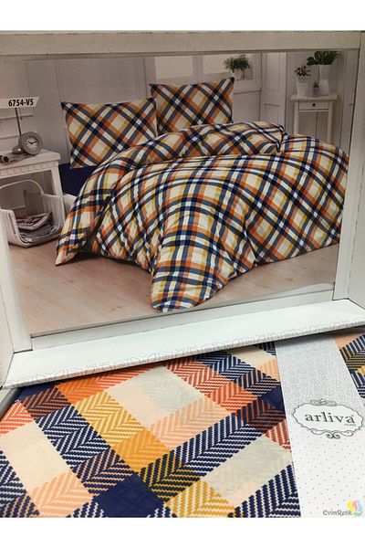 Arliva Home Комплект памучни пликчета за завивки единичен
