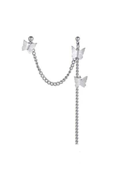 TakıConcept Yıldız Sallantılı Kıkırdak Küpe