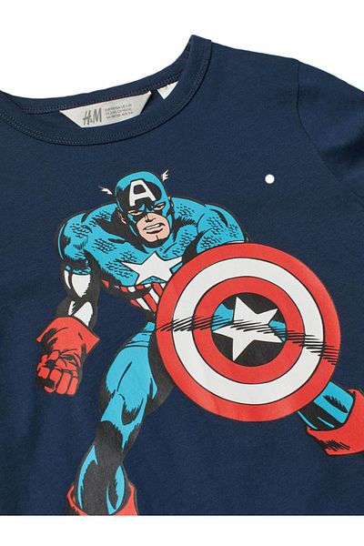 Next Captain America Boy's Long Sleeve T-shirt