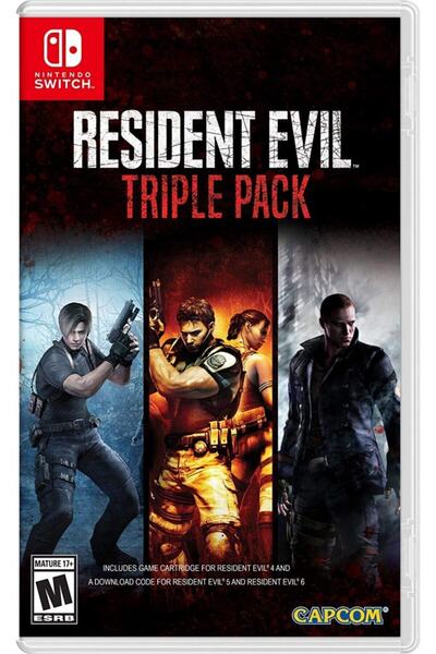 CAPCOM Nintendo Switch Resident Evil Triple Pack Ns Oyunu