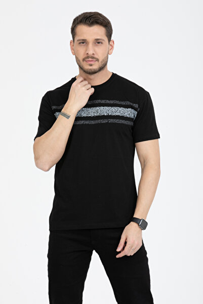 Redline Men's Printed T-shirt 100% Cotton Single Jersey Regular Fit