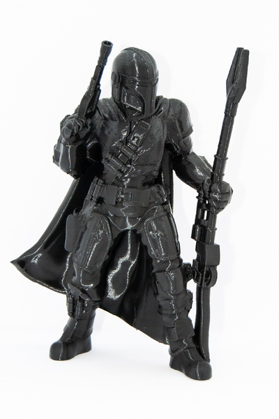 UĞUR MOBİLYA MANDALORIAN STAR WARS FİGÜR 10 CM SİYAH
