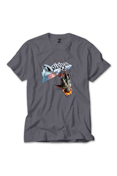 Tomris Hatun Tricou colorat Dokken Tooth And Nail, culoare gri, mărimea S