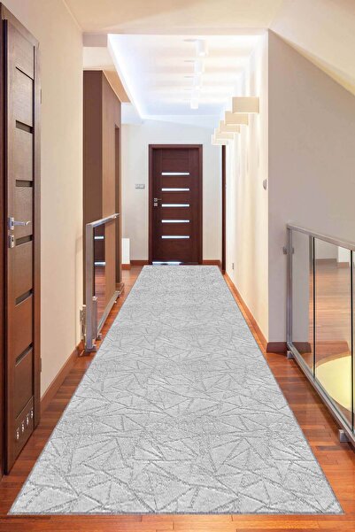 NeluxHome Makinede Yıkanır Kaymaz Taban Mutfak Hol Antre Kesme Özel Ölçülü Ru...