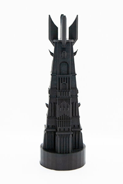 UĞUR MOBİLYA ISENGARD KULESİ YÜZÜKLERİN EFENDİSİ TOWER 10 CM SİYAH