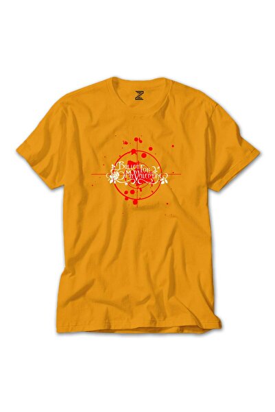 Tomris Hatun Μπλουζάκι Bullet For My Valentine Target σε κίτρινο χρώμα, μέγεθ...