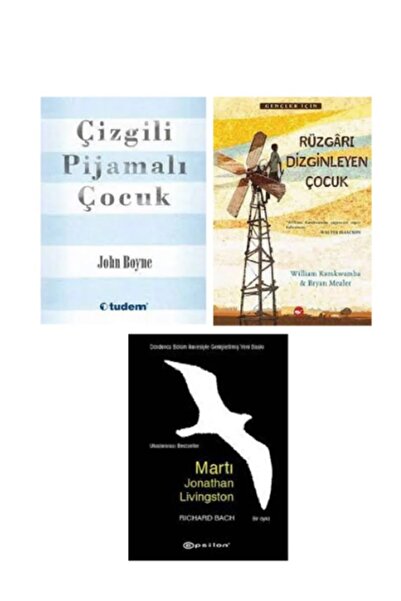 Genç Timaş Çizgili Pijamalı Çocuk Rüzgarı Dizginleyen Çocuk Martı Jonathan Li...