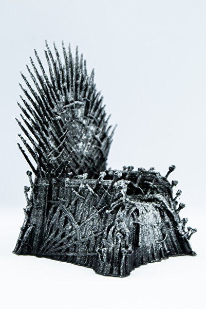 UĞUR MOBİLYA GAME OF THRONES TAHT 10 CM GÜMÜŞ ESKİTME