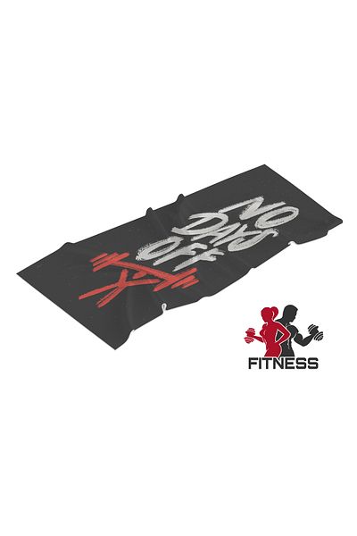 Erays Home Digital Printed Sports Athlete Fitness Towel 50x100 Cm 100% Cotton