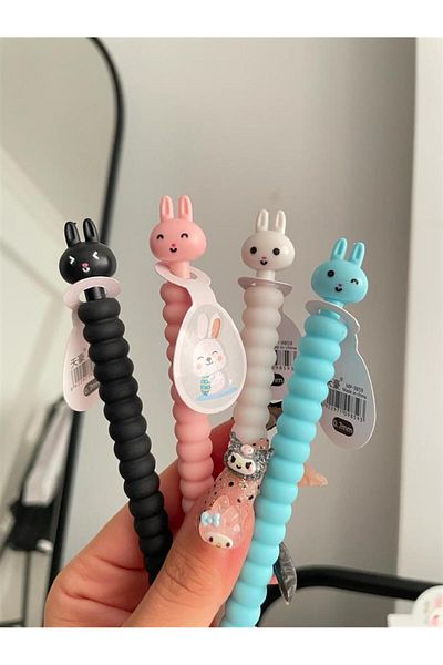 Planet Butik Kawaii Rabbit Versatil Pen Set of 4