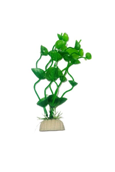 La bella bazar Akvaryum Yapay Bitki Süs Fanus Dekorasyon Yapay Çiçek 10-12cm