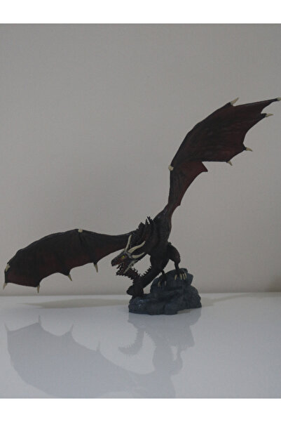 House Of Figure Game Of Thrones Viserion Dragon Figure - 24x13x40cm -dekorasyon--dekoratif Raf Ürünü-hobi-figür