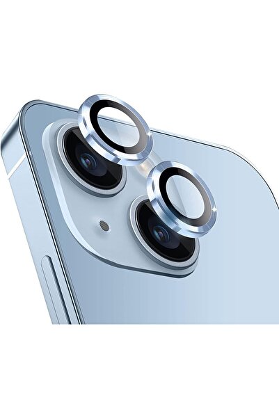 VOYO iPhone 15 Plus ve iPhone 15 Uyumlu  Safir Kamera Lens Koruyucu uygulama ...