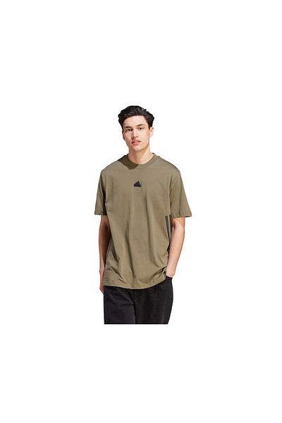 adidas M Fi 3S T Ανδρικό μπλουζάκι casual IN1615 Χακί