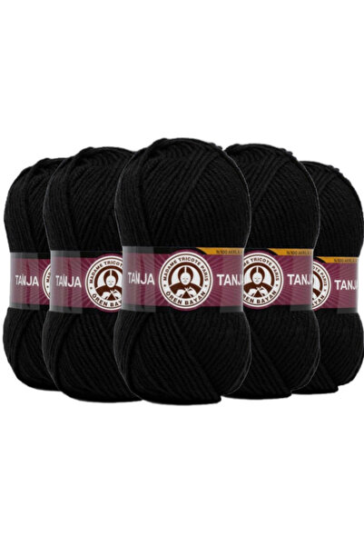 Ören Bayan Ören Tanja Hand Knitting Yarn - 999 Black