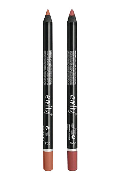 Golden Rose Emıly Dudak Kalemi 2'li Set No:203-226