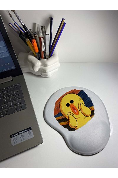 HobiShop Chick Themed Mouse Pad with Wrist Support