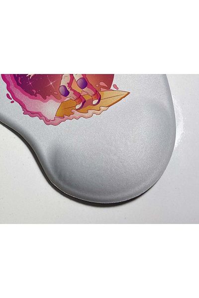 HobiShop Surfer Astronaut Wrist Support Mouse Pad