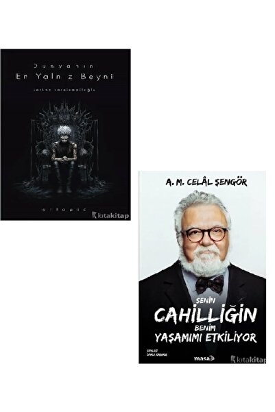 Destek Yayınları Dünyanın En Yalnız Beyni-Senin Cahilliğin Benim Yaşamımı Etk...