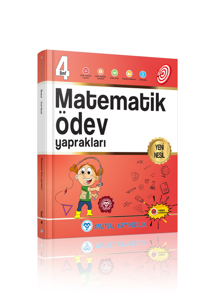 Mutlu Yayıncılık Yeni Nesil Matematik Ödev Yaprakları 4.Sınıf