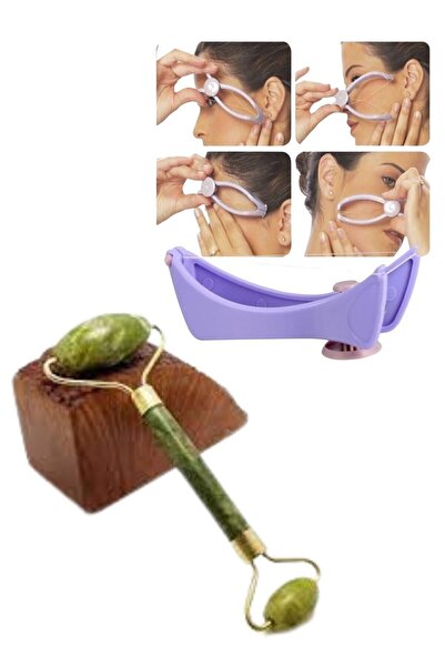 Genel Markalar Ip Aparatlı Kaş Bıyık Acısız Epilasyon Ve Doğal Yeşim Taşı Jad...