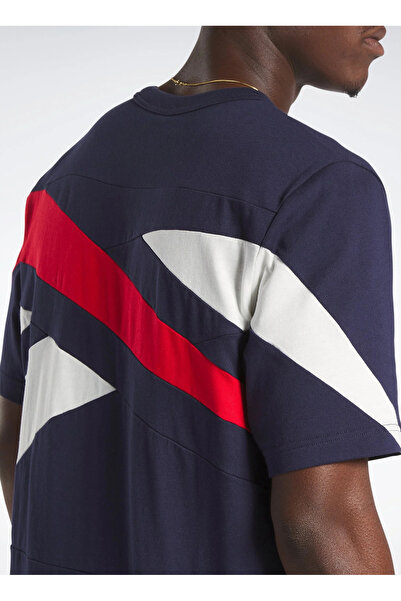 Reebok Lacivert Unisex Yuvarlak Yaka T-Shirt HS9145 CL BV SS TEE