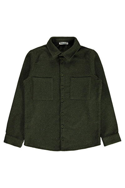 Civil Boys Erkek Çocuk Gömlek 10-13 Yaş Soft Haki