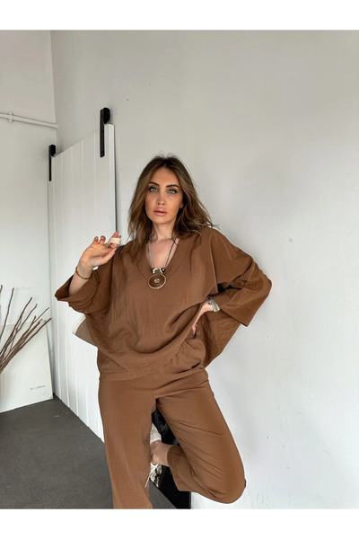 Laluvia Coffee Necklace Set