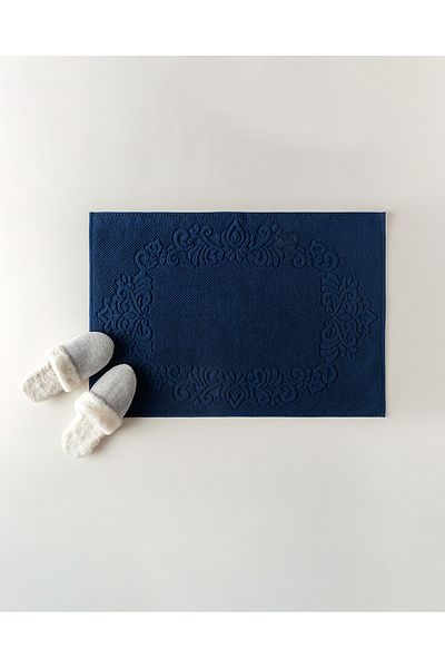 Madame Coco Norice Foot Towel - Navy Blue - 50X70 cm