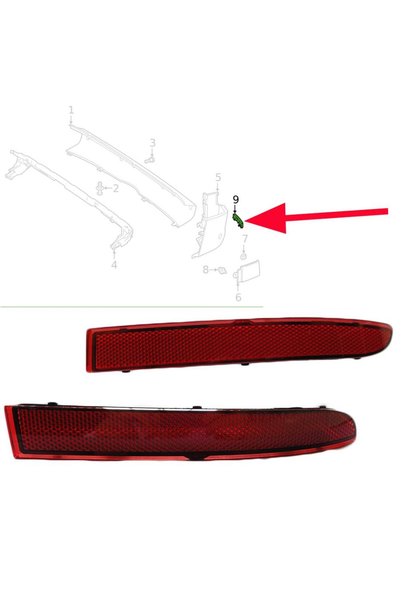 BYD SPRENTER ARKA KÖŞE REFLEKTÖR