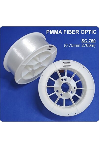 Star Fiber Optik Satar Fiber Optik Aydınlatma Kablosu 2700m 0,75mm Pmma Uçtan...