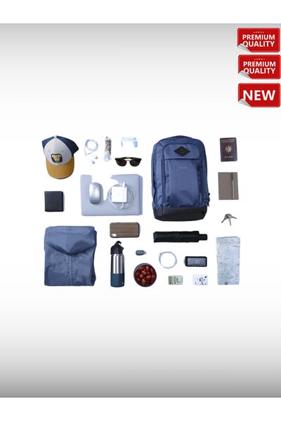OverPazar Rucsac sport pentru școală în aer liber - 16 L - Albastru - Nh Escape 500