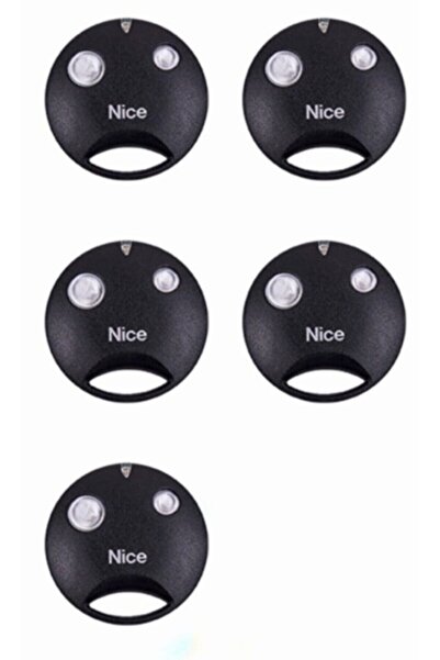 NİCE Siyah Smilo 2 Kanallı Uzaktan Kumanda 5 Adet