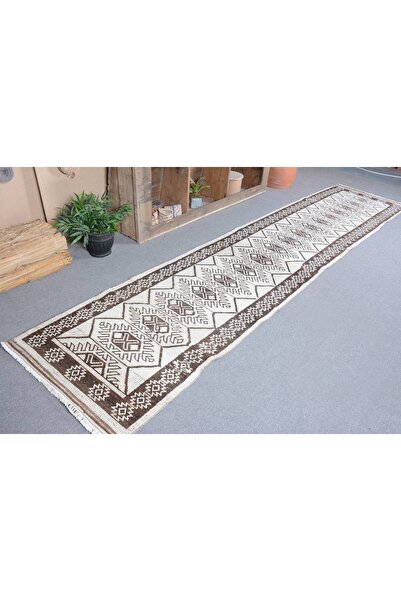 Kayra Export Nostaljik Halı, Anadolu Halı, Yeşil Mutfak Halı, 101x320 cm Yoll...