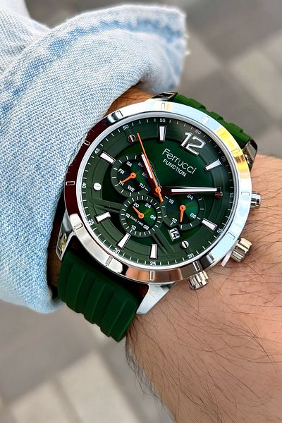 Ferrucci Function FCF13568FS.03 Silicone Men's Wristwatch